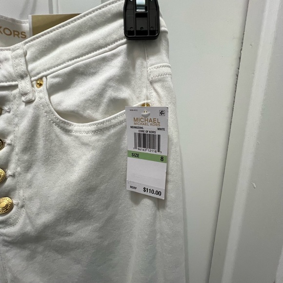 Michael Kors Selma hi rise cropped skinny Jean size 8 - Picture 3 of 7